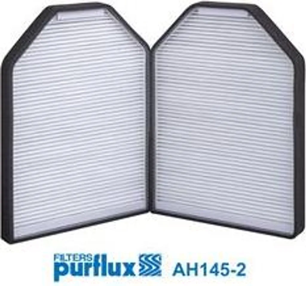 Filtre à pollen Purflux AH145-2 pour purifier l'air de votre Audi A8 4D