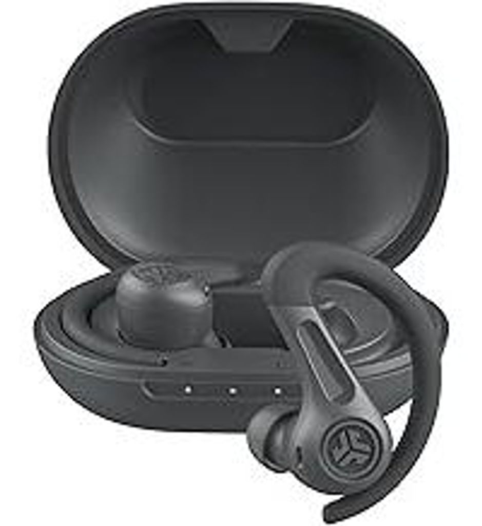 JLab JBuds Air Sport ANC 4 Kopfhörer In Ear, Sportkopfhörer Bluetooth, 60+ Std., Noise Cancelling True Wireless Kopfhörer kabellos mit USB-C Lad...