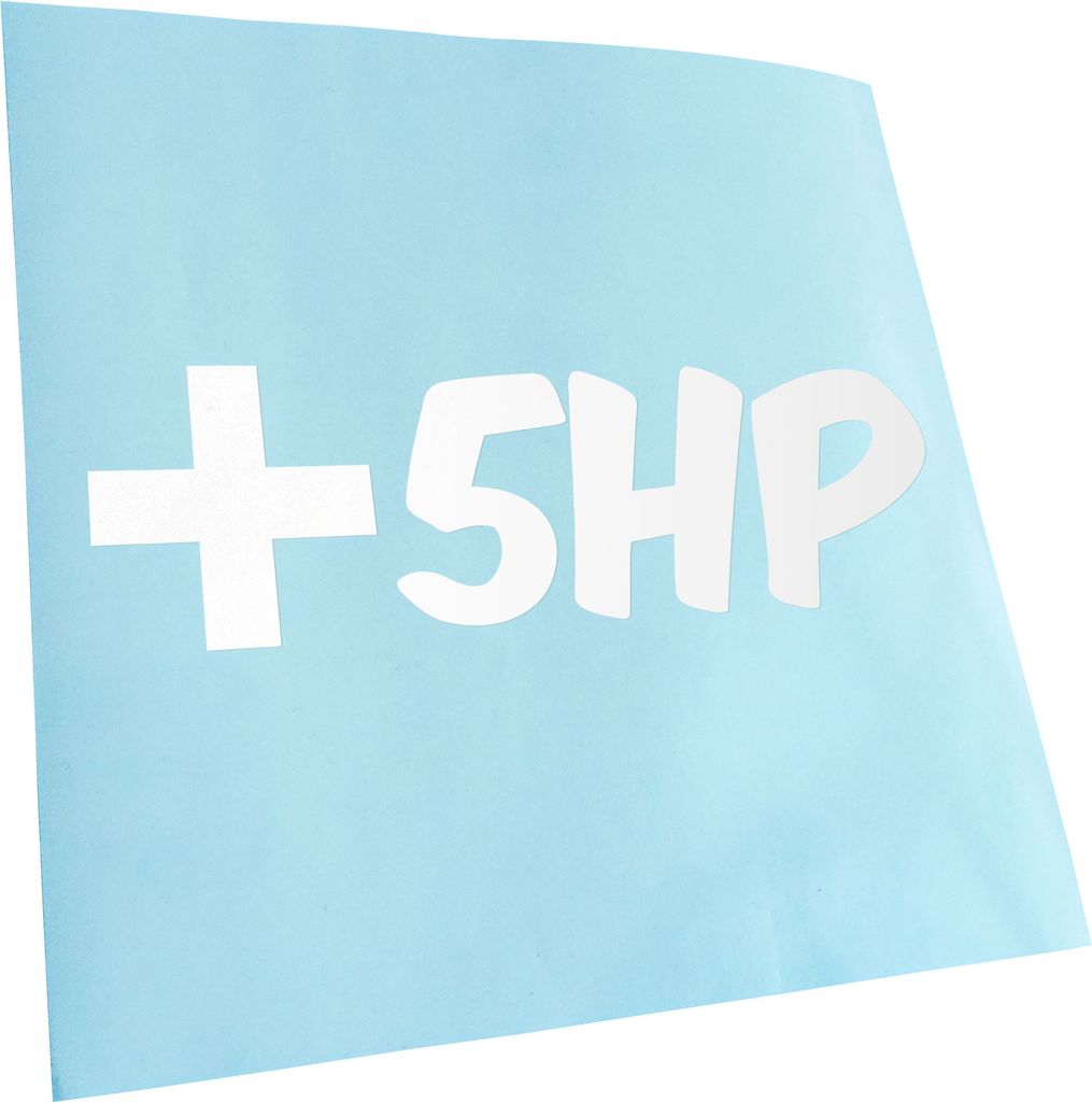 hauptsachebeklebt Kiwistar - Autoaufkleber - Plus 5 HP - Livepoints Heckscheibe - Aufkleber für Auto Kfz Fahrrad, LKW, Truck Mofa