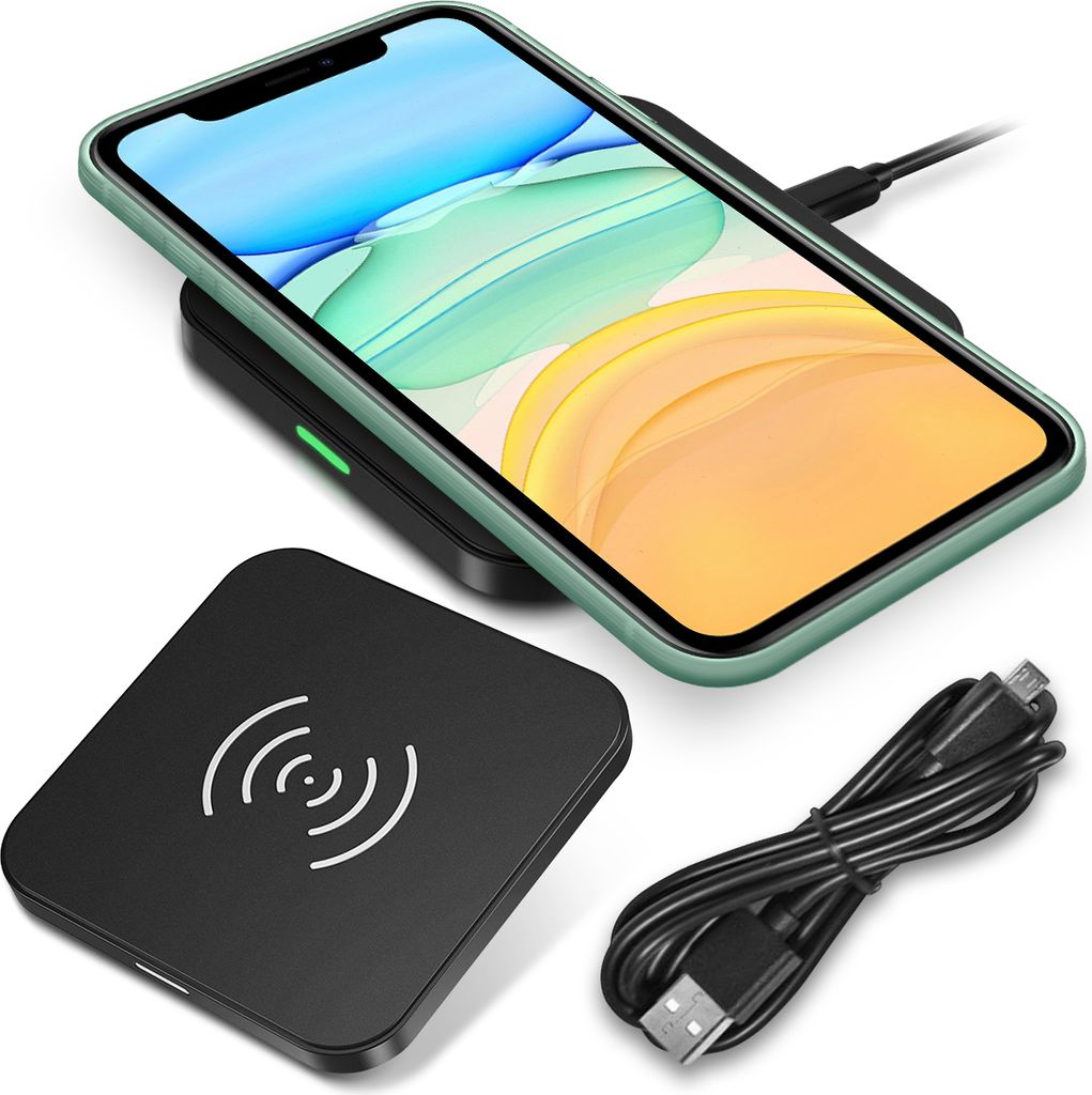 QI Wireless Kabellos Ladegerät Apple iPhone 11 Induktives Schnell Laden Charger
