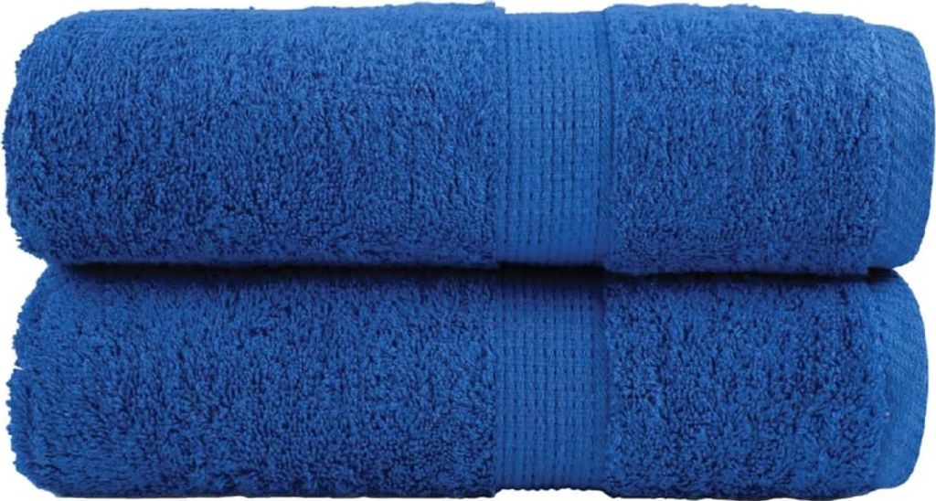Premium-Waschtücher SOLUND 2 Stk. Blau 30x30 cm 600 g/m²