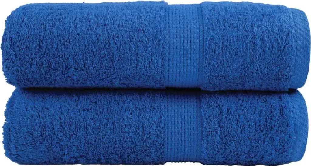 Asciugamani SOLUND 30x30 cm Blu 600gsm | Cotone Filato ad Anello