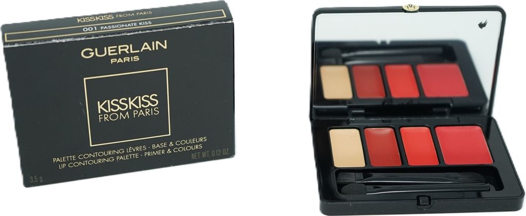 Guerlain KissKiss From Paris Lip Contour Palette 001 passionate Kiss