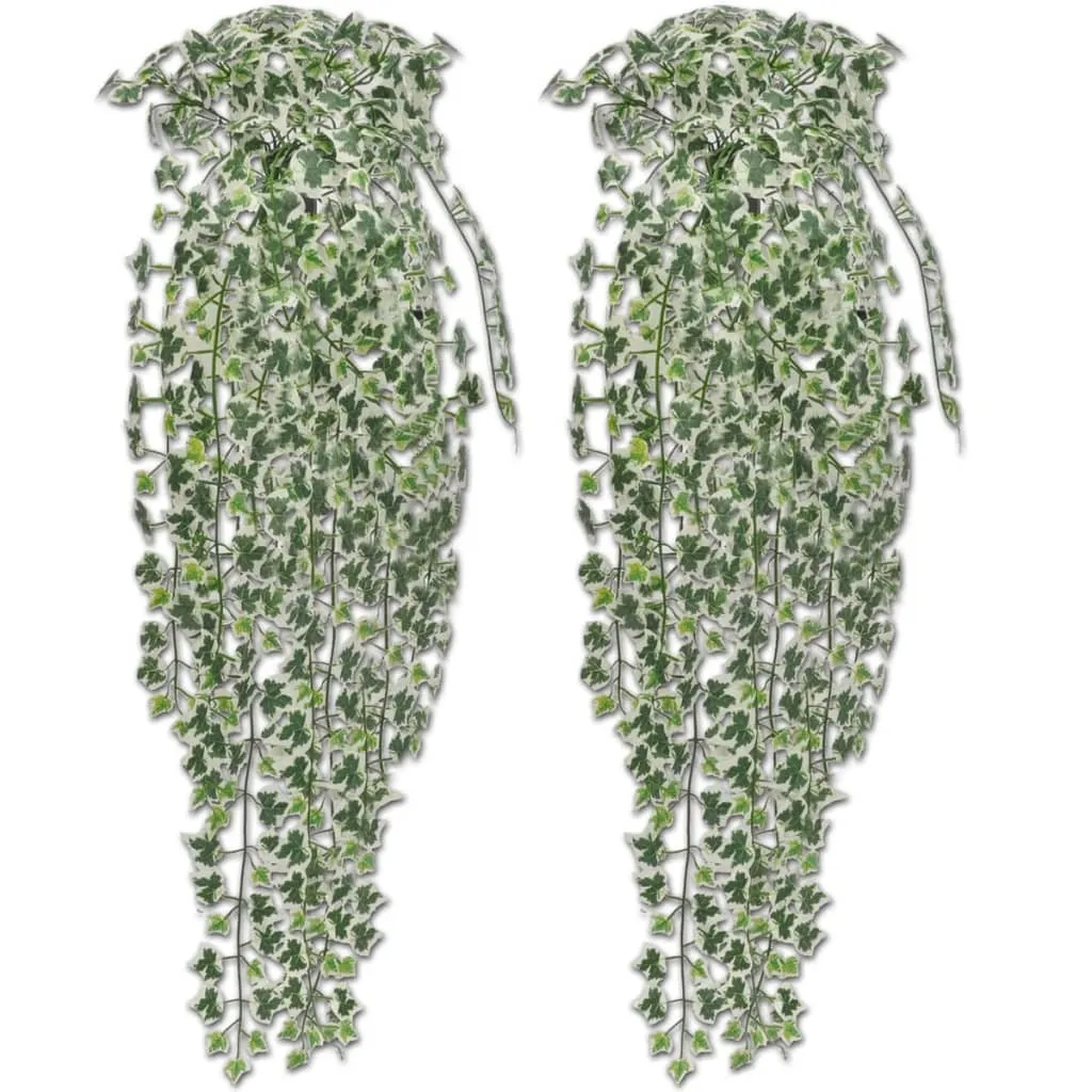 Plante Tombante Artificielle 90 cm Lot de 4 Lierres Multicolores Déco