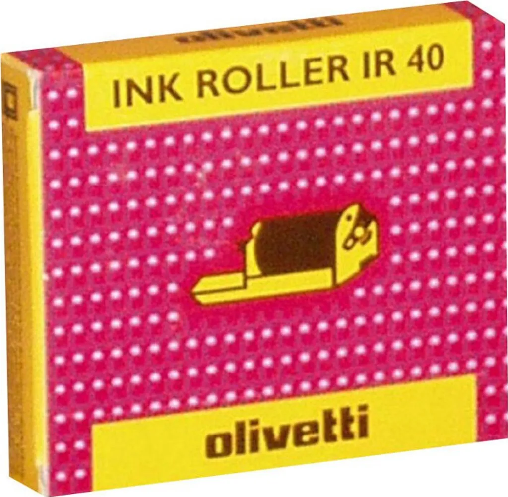 Ruban Encreur Olivetti IR 40 Noir pour Archivage et Tickets de Caisse x2