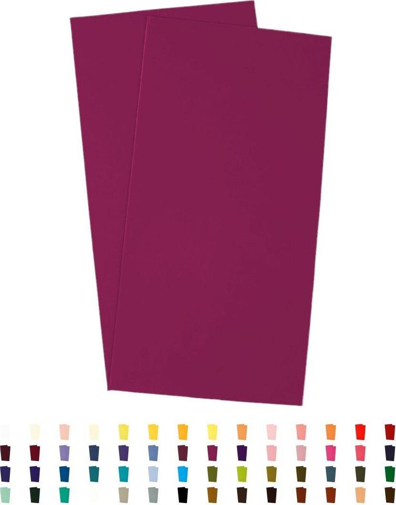 Sandras-Bastelladen Kerzen Verzierwachsplatten 2er Set - 200 x 100 x 0,5mm Violett