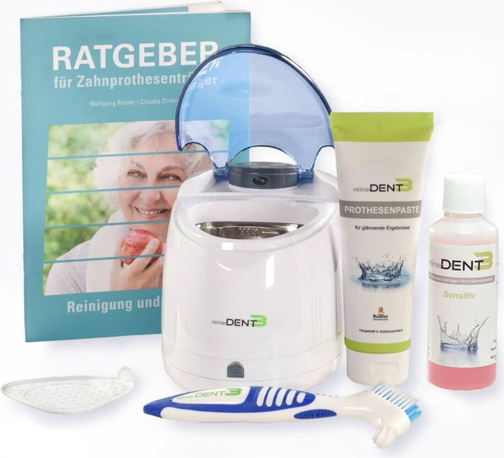 Zestaw do czyszczenia protez reinerDENT3 SENSITIV Zdjęcie produktu 