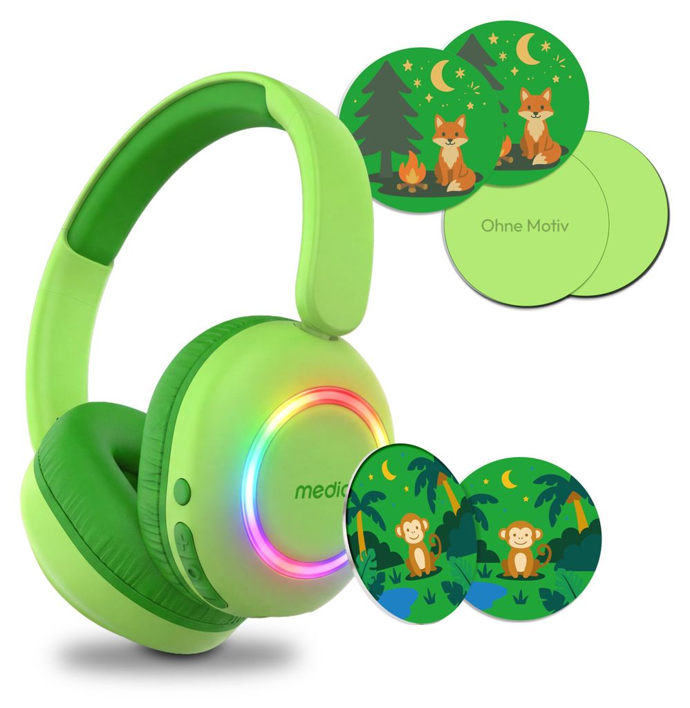 MEDION HE-1 Bluetooth Kopfhörer Kinder, Produktbild 