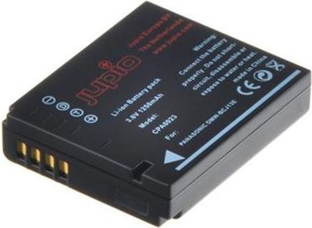 Jupio DMW-BCJ13E Akku für Panasonic 1250 mAh