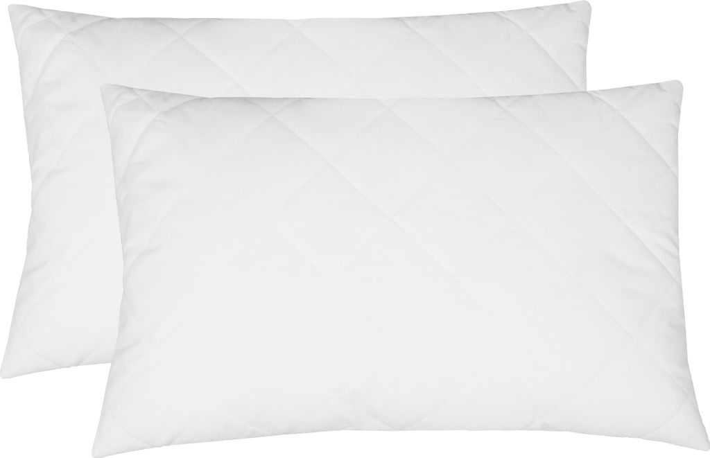 2er Set Kopfkissen, 50x80 cm, 500 g, weiß Produktbild 