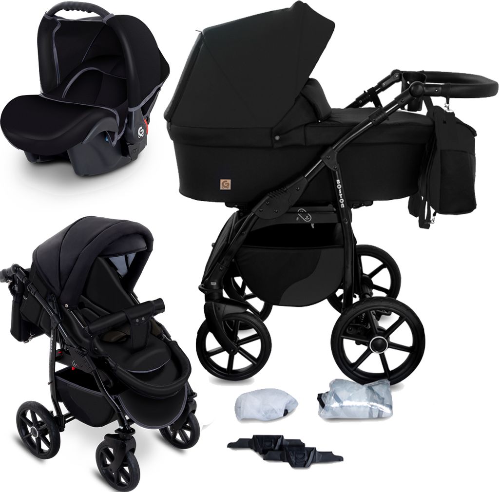 gagadumi Kinderwagen-Komplettset 3 in 1 Boston mit Produktbild