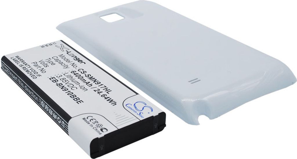 TECHTEK Akku Kompatibel mit [Samsung] Galaxy Note 4, SM-N910A, SM-N910C, SM-N910FD, SM-N910FQ, SM-N910G, SM-N910H, SM-N910I, SM-N910K, SM-N910L, SM-N