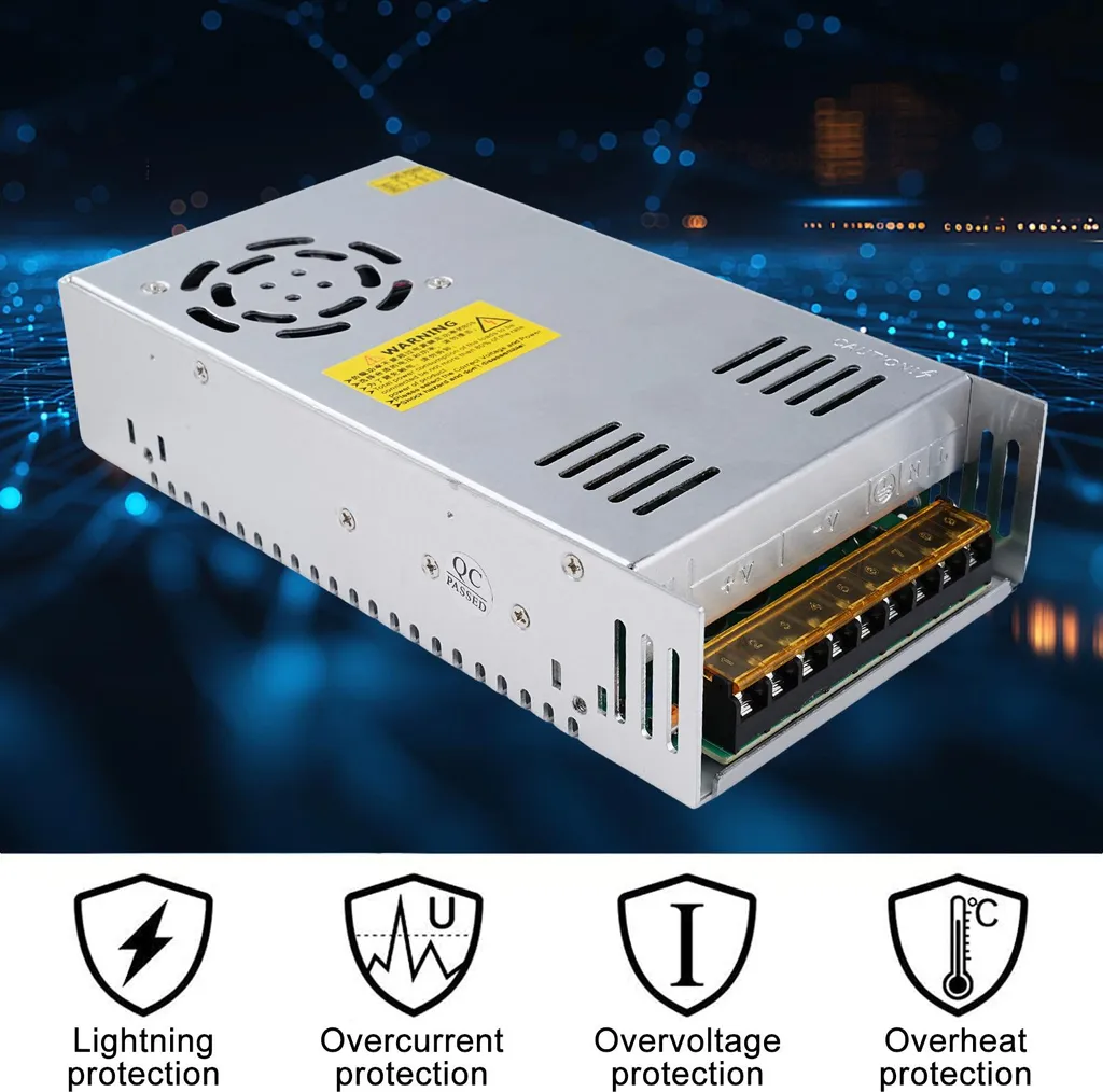 Bloc alimentation 24V 20A anti-scintillement pour système CCTV - 3