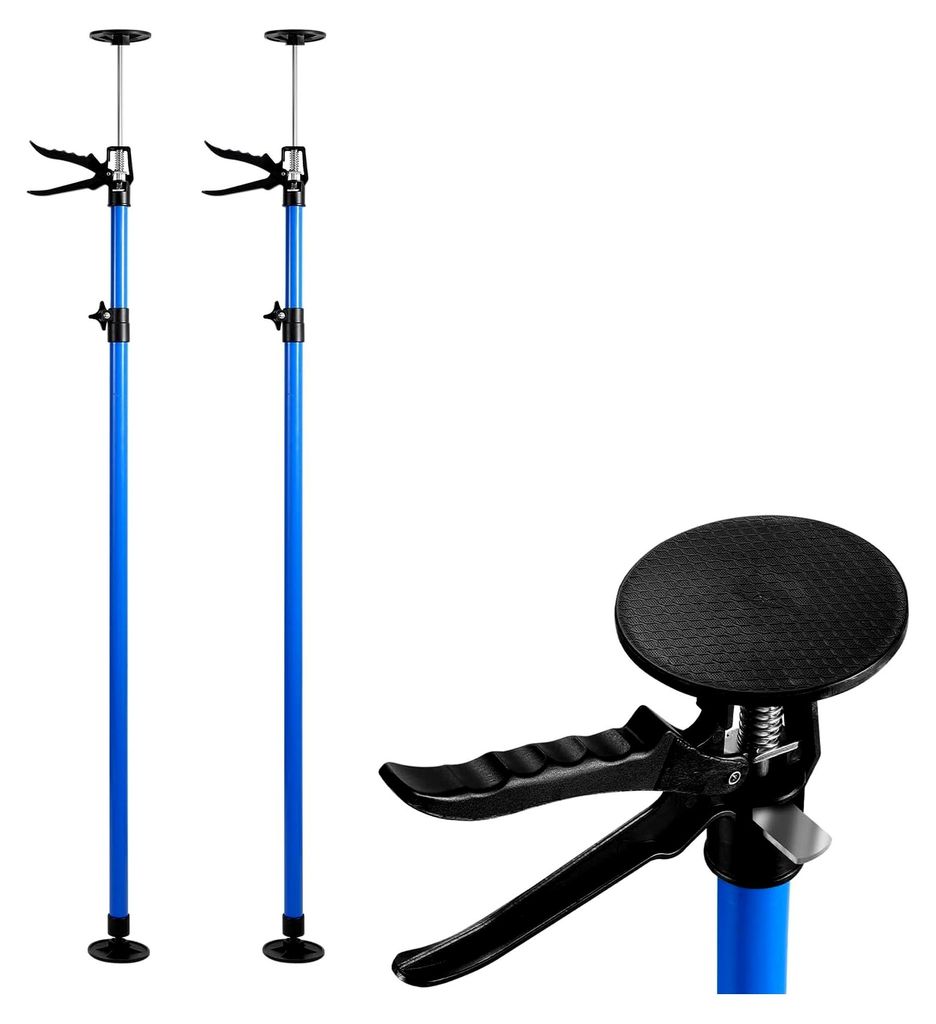Deckenstütze, Montagestütze bis 50kg Tragkraft,Teleskopstützen bis 45°,Montagestütze 115-290cm,Einhandstütze für Wände, Decken,Stützen Hö...