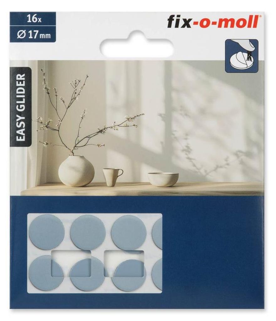 Universal-Gleiter Easyglider fix-o-moll rund 17 mm Produktbild 