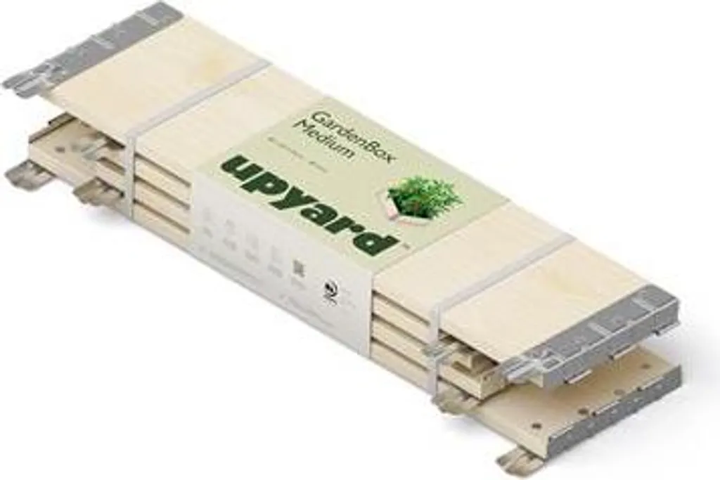 NOOR upyard Cadre de palette 80x60 cm bois naturel épaisseur 15 mm