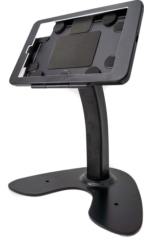 SYSTEM-S Tischhalterung 360° Ständer abschließbar für iPad Mini 6 (2021) Schwarz
