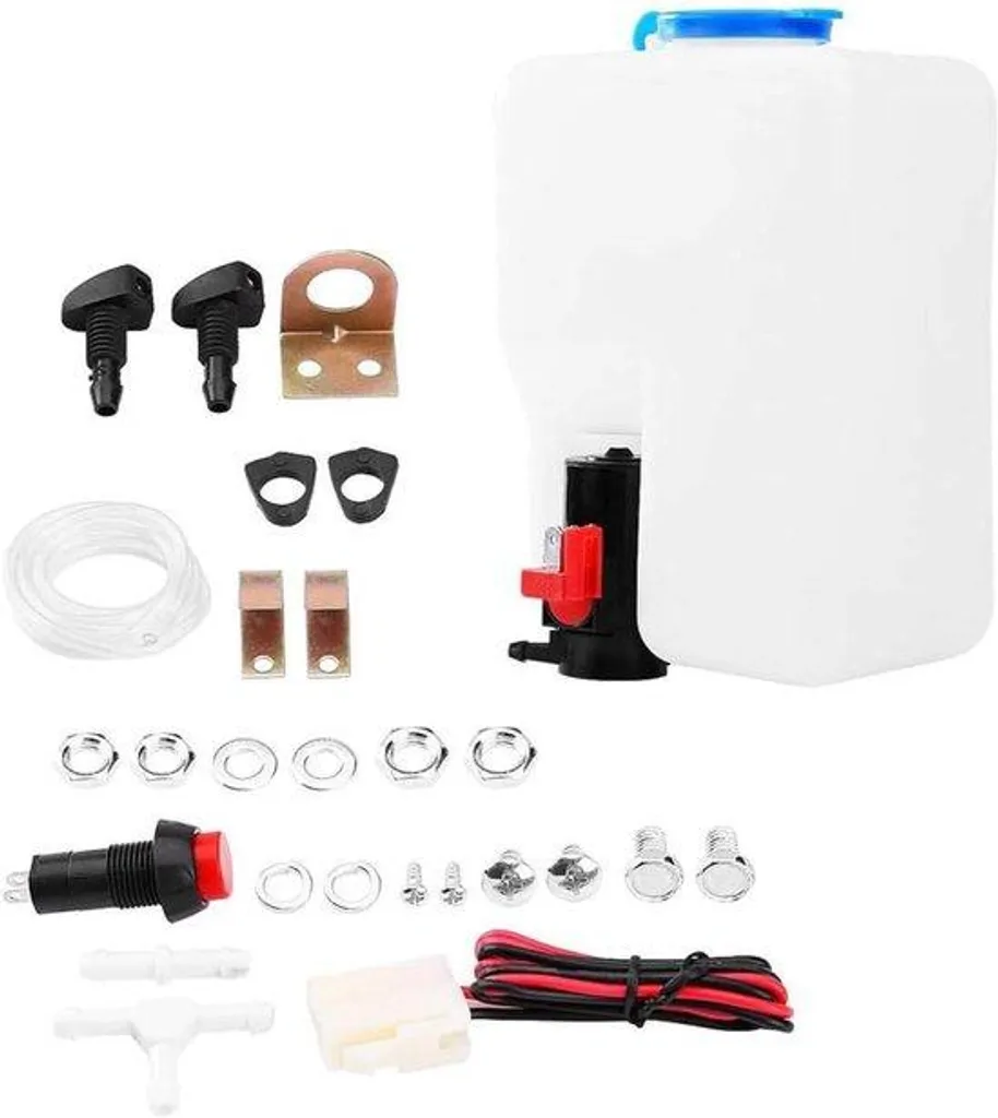 Pompe de lave-glace 12V universelle pour nettoyage pare-brise auto