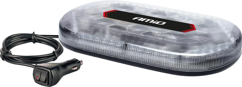Rampe LED magnétique pour véhicule d'intervention 33cm R65 12-24V