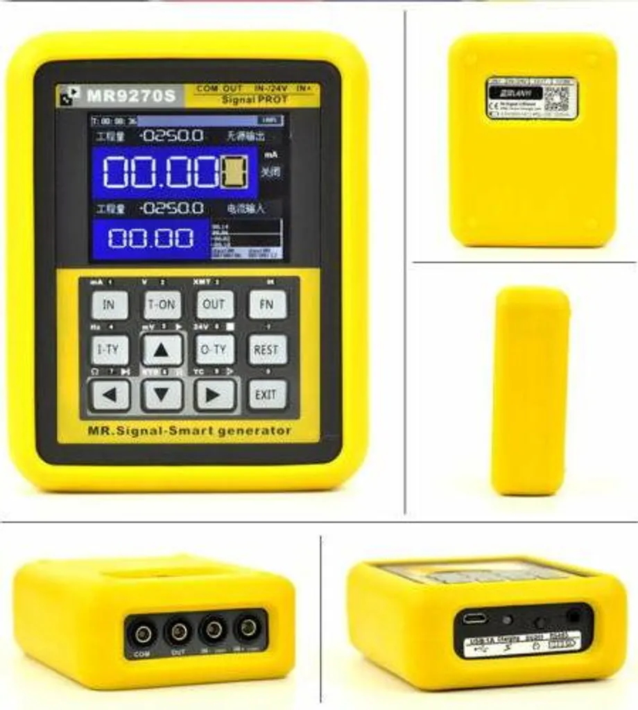 Générateur de signaux 4-20mA MR9270S avec calibrage HART et thermocouple