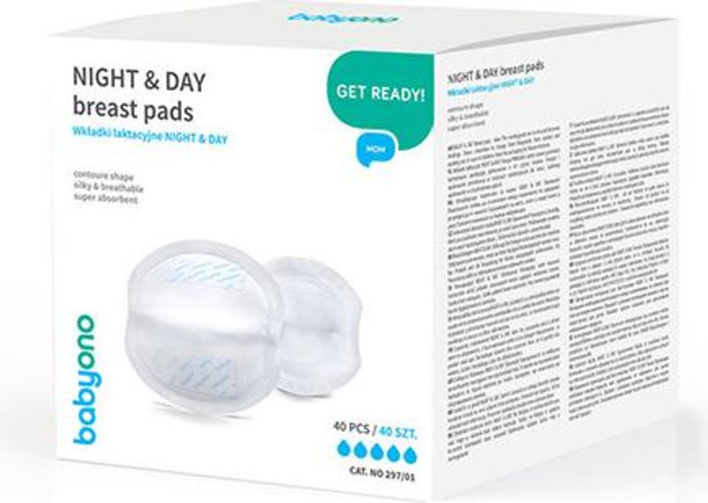 Day & Night Stilleinlagen 40 Stück, Babyono