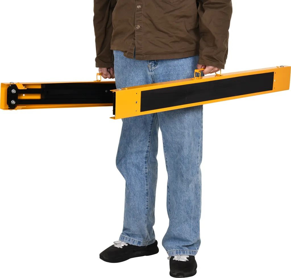 Tréteau de support en acier avec surface antidérapante 99cm