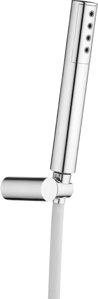 Set doccia design con supporto a parete cromo