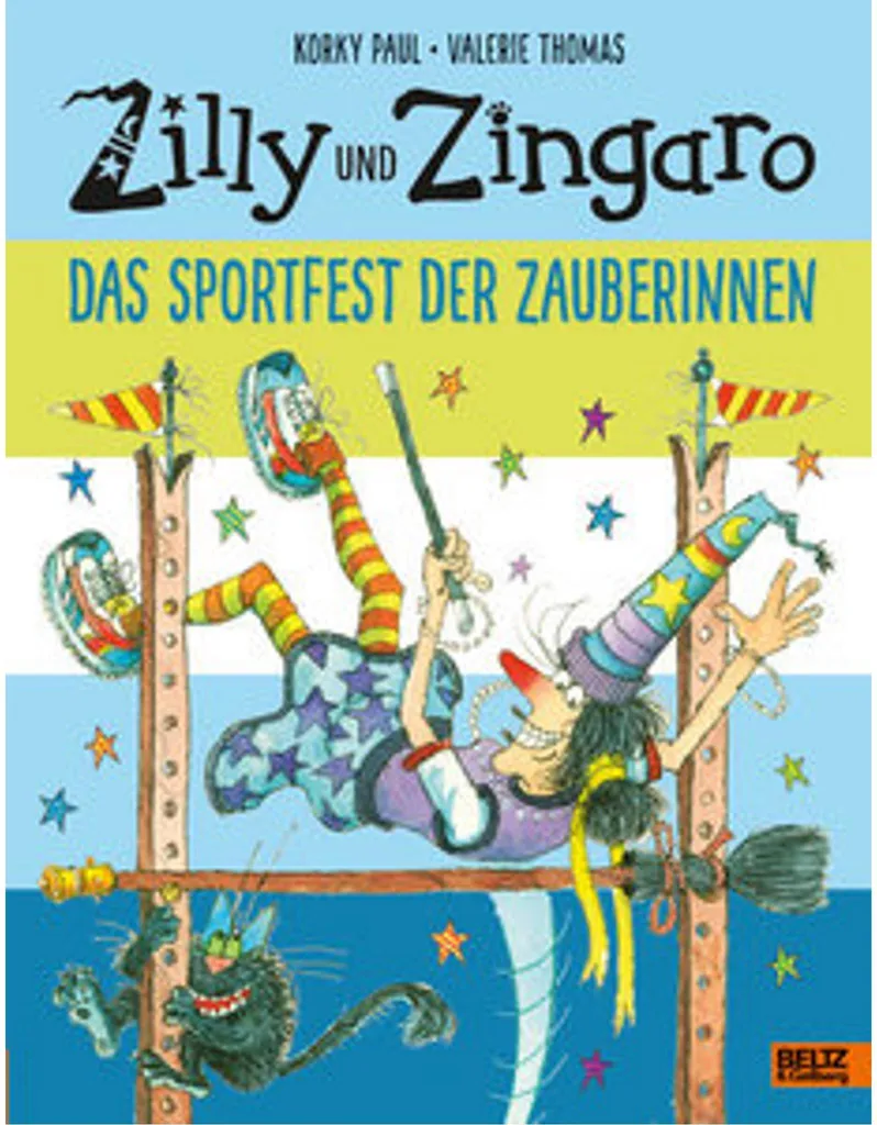 Livre Zilly et Zingaro : La fête sportive des sorcières album illustré