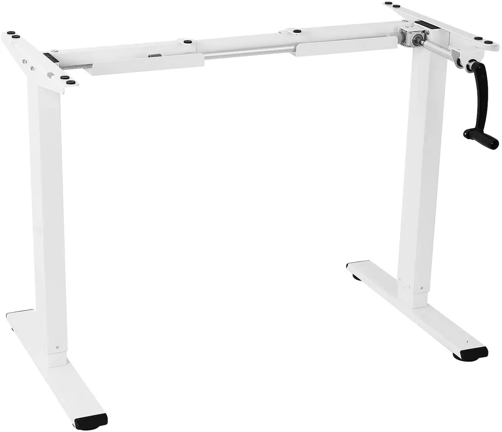 Dites adieu au mal de dos avec le piètement de bureau manuel Flexispot H1W