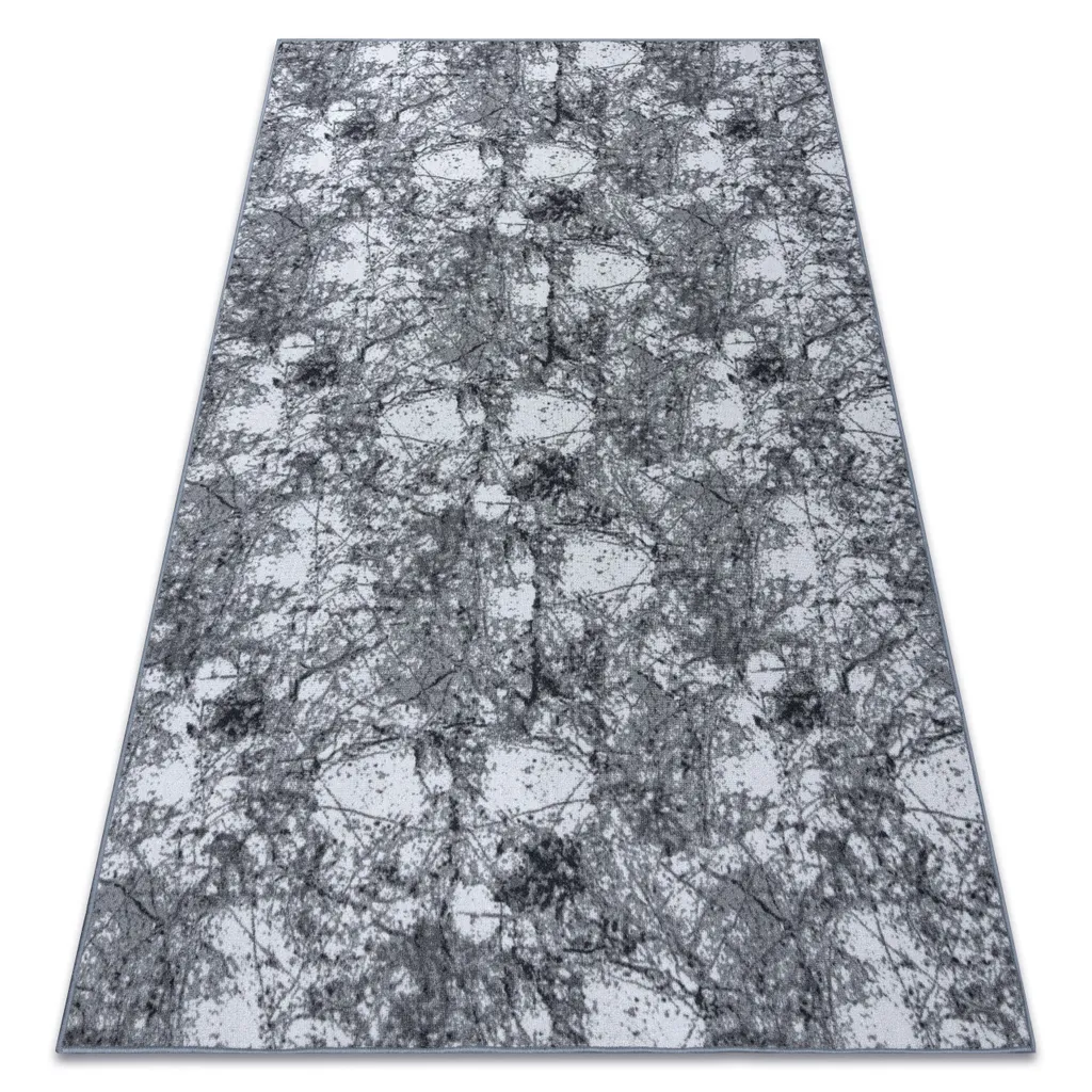 Tapis CONCRETE effet Béton gris 100x150 cm - Style Industriel Moderne