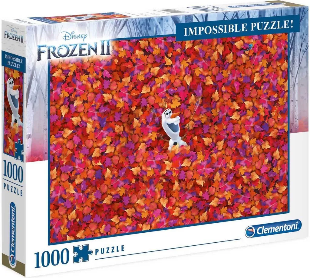 Puzzle Frozen 2 1000 Pièces Impossible Clementoni pour Loisir Adulte