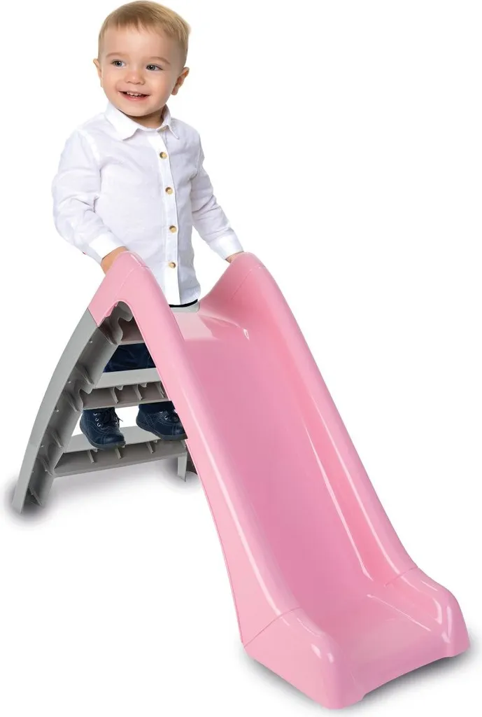 Scivolo Kids Happy Slide Rosa Pastello - Accessorio Cameretta Design