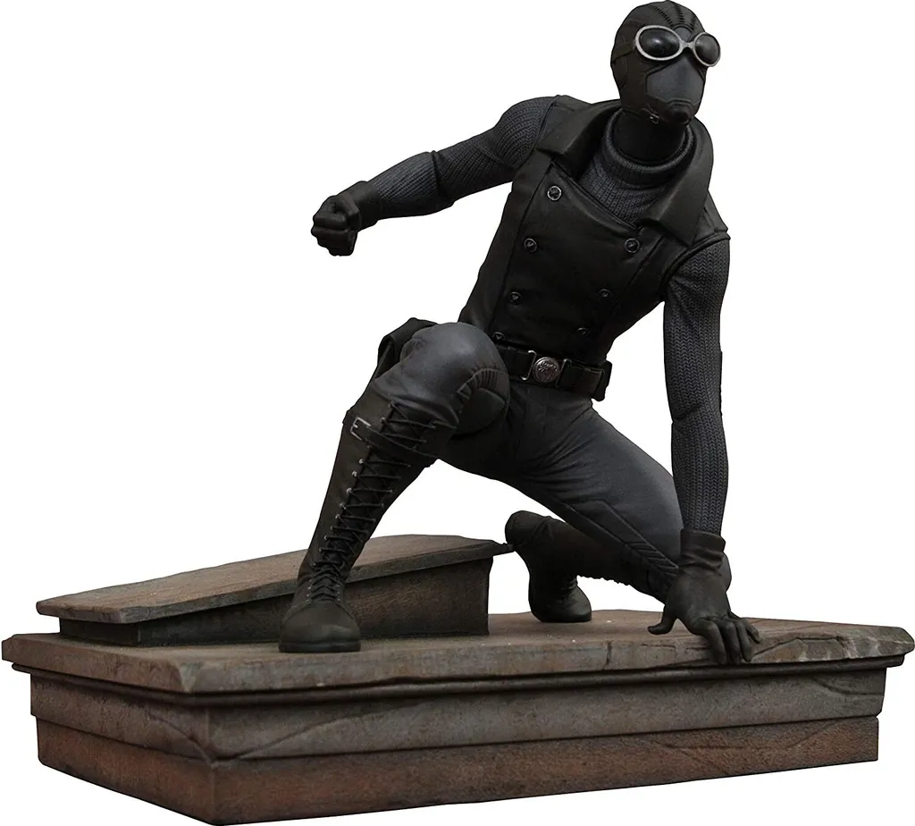 Décoration Figurine Spider-Man Noir 18cm pour Bureau et Vitrine Marvel
