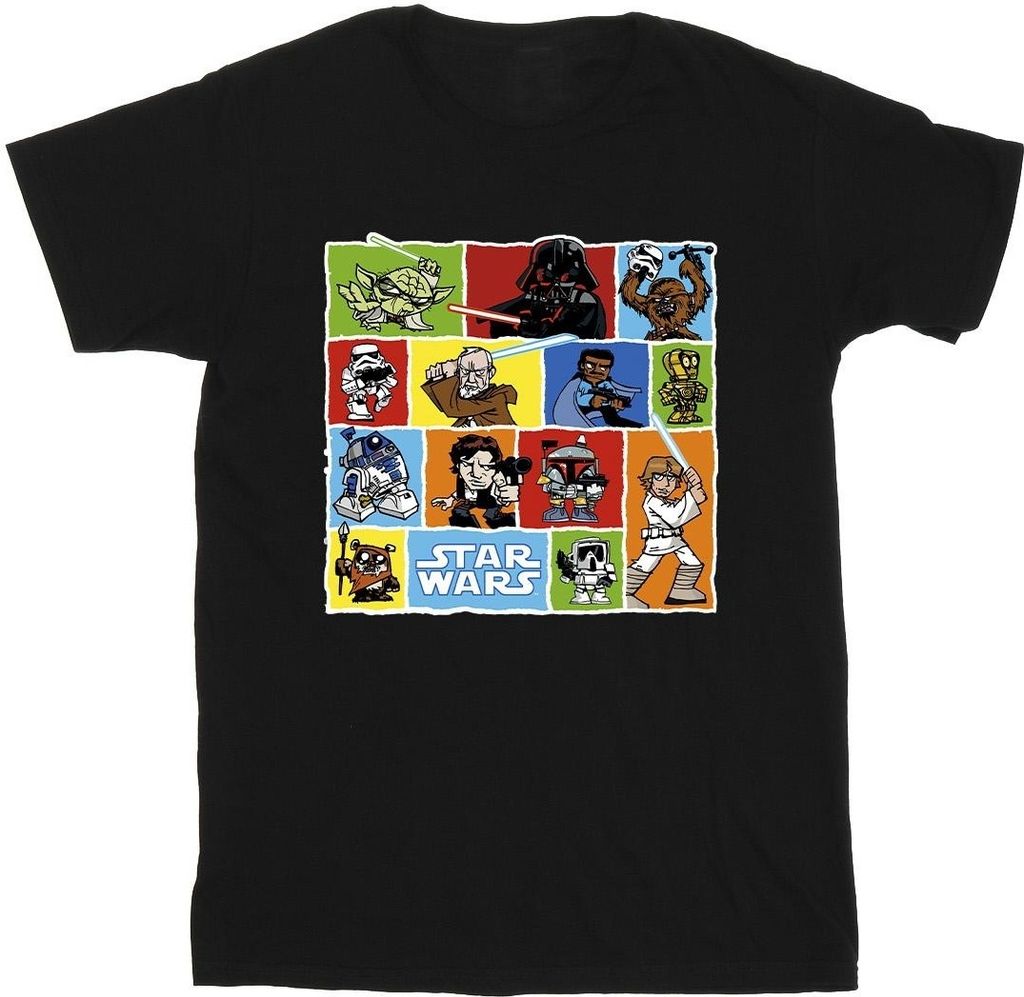 Star Wars - T-Shirt für Herren BI51956 (3XL) (Schwarz)