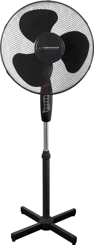 Esperanza EHF001KK Ventilateur de Table Noir Silencieux 15W - 15 cm
