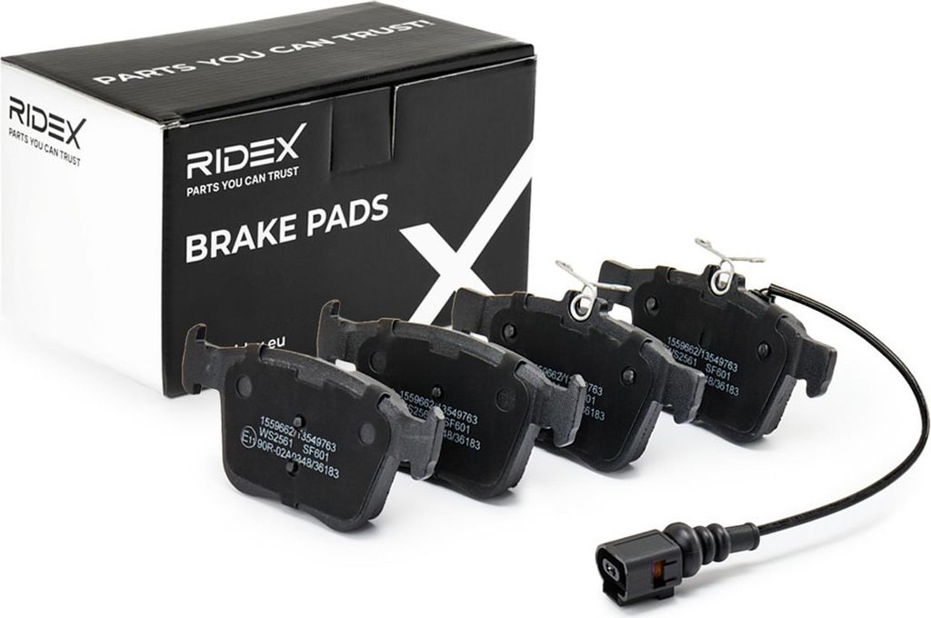 RIDEX Bremsbeläge Satz Hinten für VW T-Roc (A11) 402B1192