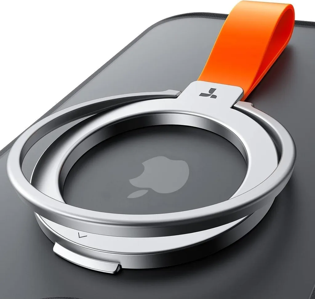 TORRAS Handy Ring MagSafe 12N Magnet - Support iPhone Titane Argenté