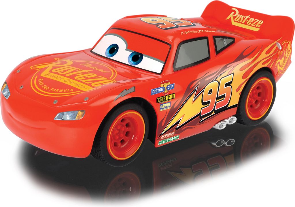 Dickie Toys - Spielfahrzeuge, RC Cars 3 Lightning McQueen Single Drive; 203081000