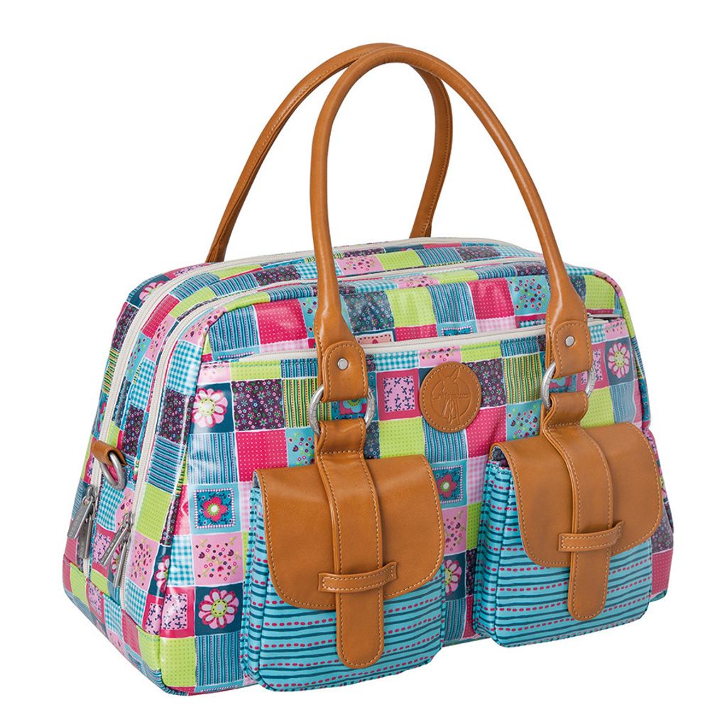 Lässig Vintage Metro Bag - Flower Quilt