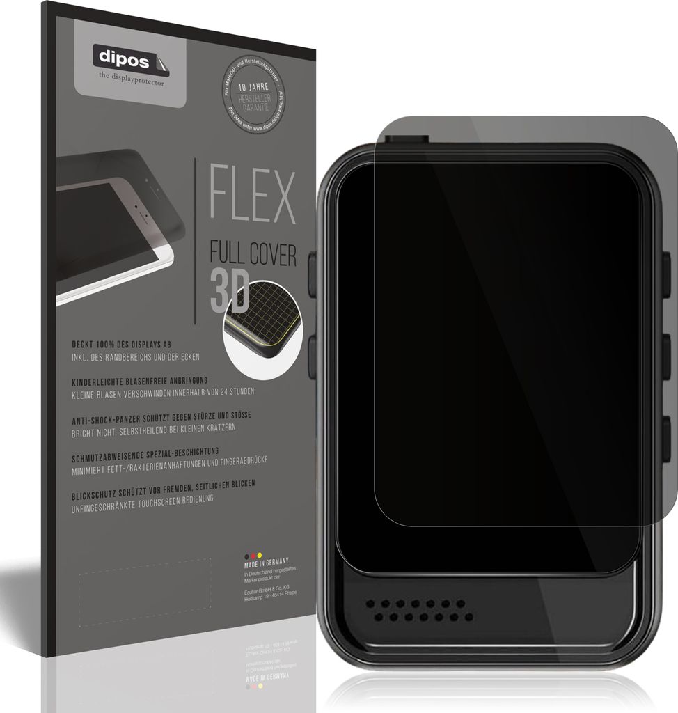 Full Cover Privacy Blickschutzfolie für Colorcool M8 MP3-Player Folie Anti-Shock