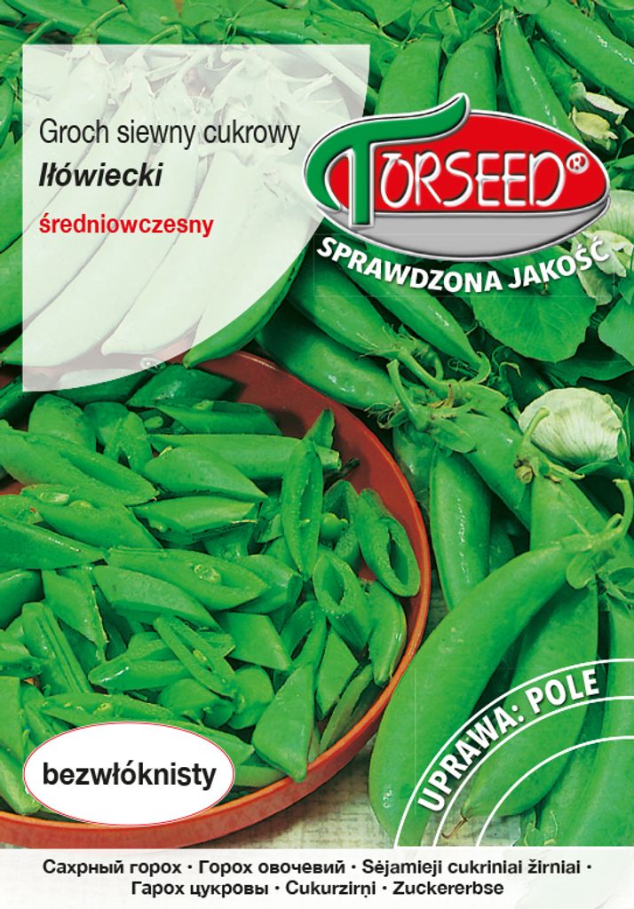 Iłówiecki TOR Zuckererbsen-Samen 50g - Torseed Produktbild 