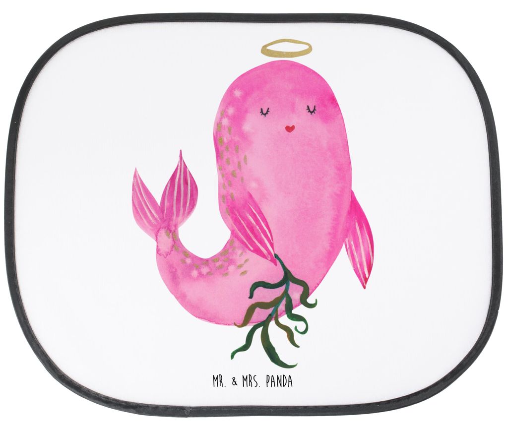 Mr. & Mrs. Panda kfz blendschutz Sternzeichen Jungfrau - Weiß - Geschenk, Auto Sonnenblende, Sonnenschutz für Autoscheiben, Fenster, Geburtstag S...