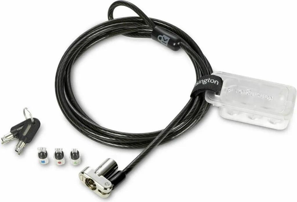 K62318WW Kensington: Lucchetto Antifurto per Laptop da Viaggio
