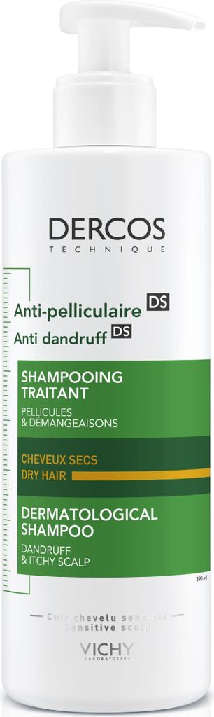 Vichy Dercos Anti-Dandruff Dry Hair Dermatological Shampoo Produktbild 