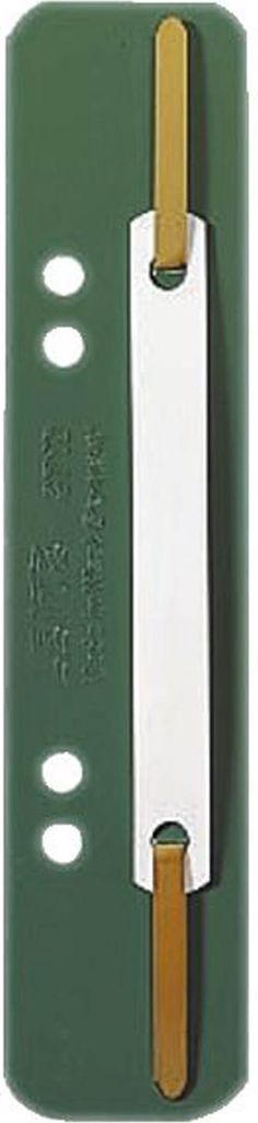 LEITZ Heftstreifen 35 x 158 mm PP Folie grün 25 Stück Produktbild 