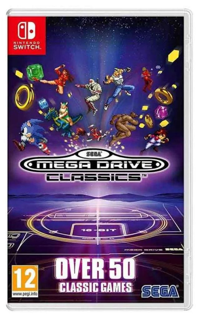 SEGA Mega Drive Classics, Nintendo Switch, T (Jugendliche), Physische Medien
