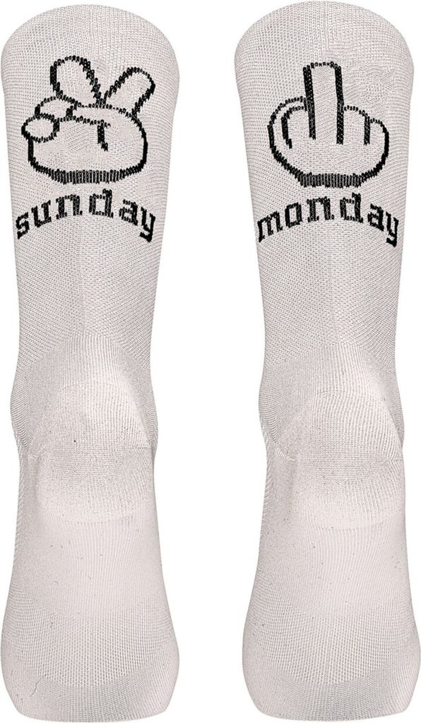 Sunday-Monday Fahrradsocken, atmungsaktiv und abriebfest, Produktbild 