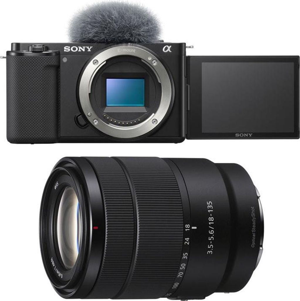 Sony Alpha Zv-E10 Noir + 18-135 Image du produit 