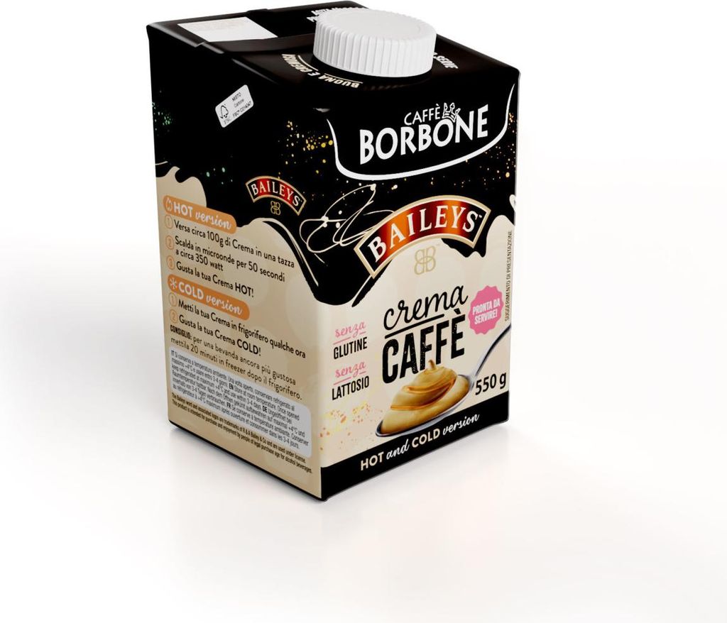 Caffè Borbone CREMACAFFEBAILEYS, Frische Sahne, Kaffee, 1 Stück(e)
