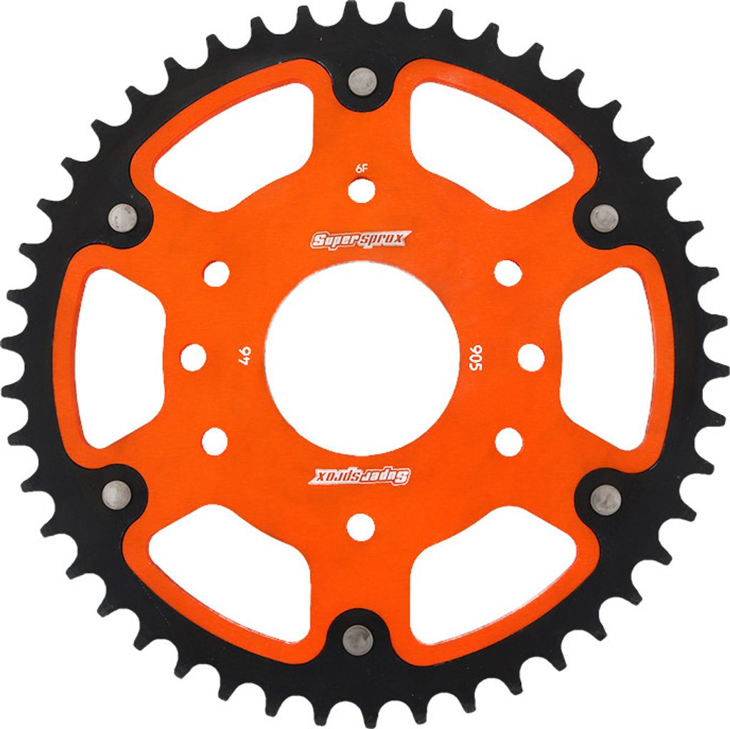 Supersprox Stealth-Kettenrad 520 - 46Z (orange) RST-905:46-ORG|ID 63,0 LK 110,0 8-Loch
